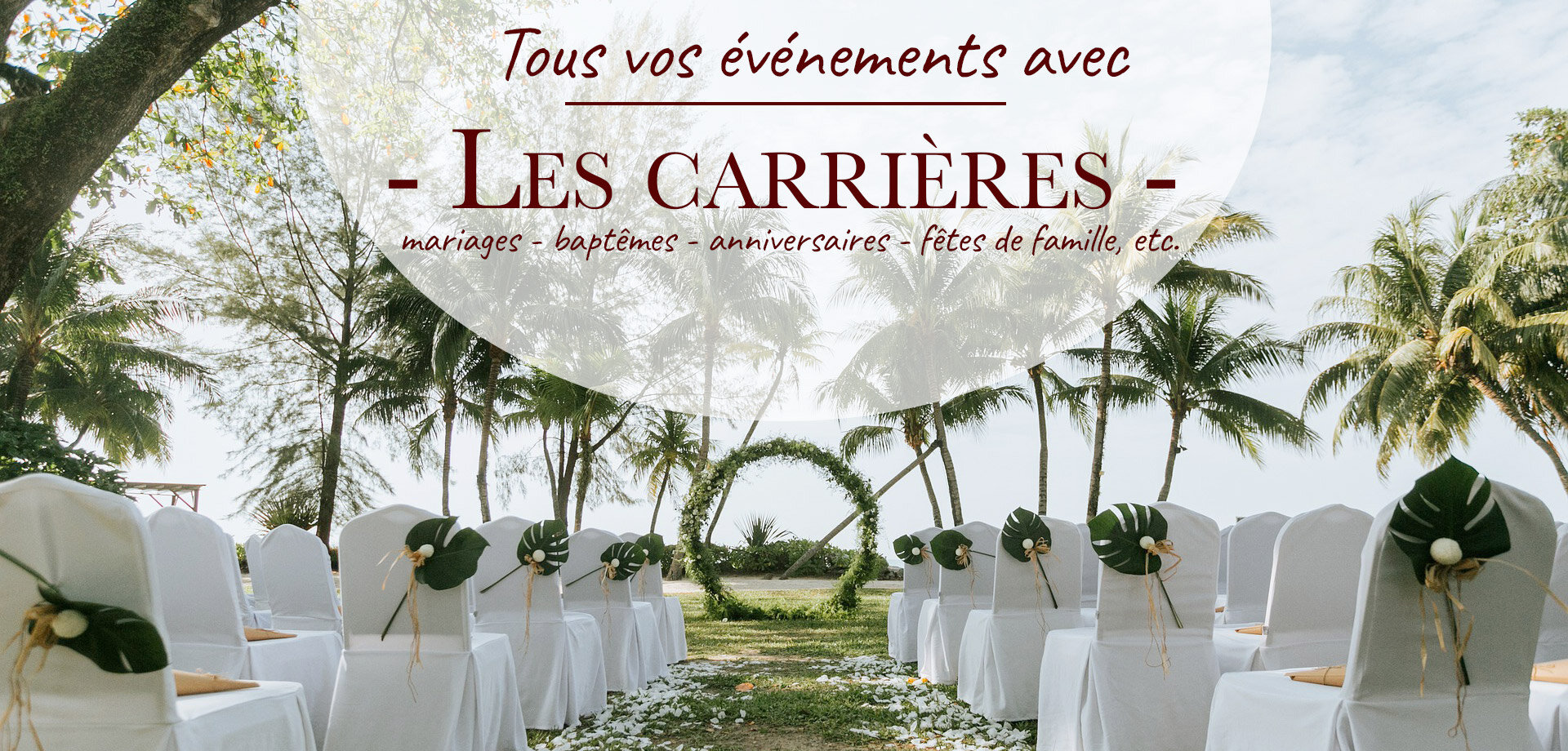 Restaurant, Traiteur & Évènementiel - Gard | Les Carrières Serviers